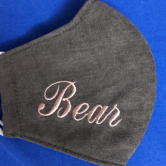 FACE MASK NEW DOUBLE LAYERS STRETCHY - Picture 2 of 5